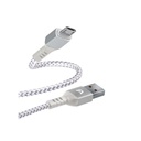 Cable USB-A a Micro USB Argom Nylon Blanco ARG-CB-0021WT